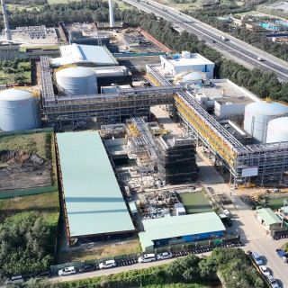 大潭電廠增建燃氣複循環機組發電計畫-8及9號機複循環發電機組設備及其廠房與相關設施設備採購帶安裝案-BOP土建工程